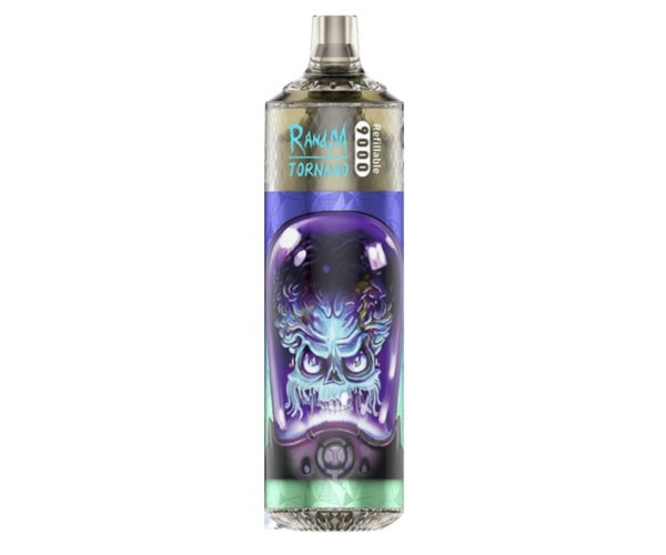 RandM Tornado 9000 Refillable Strawberry Grape