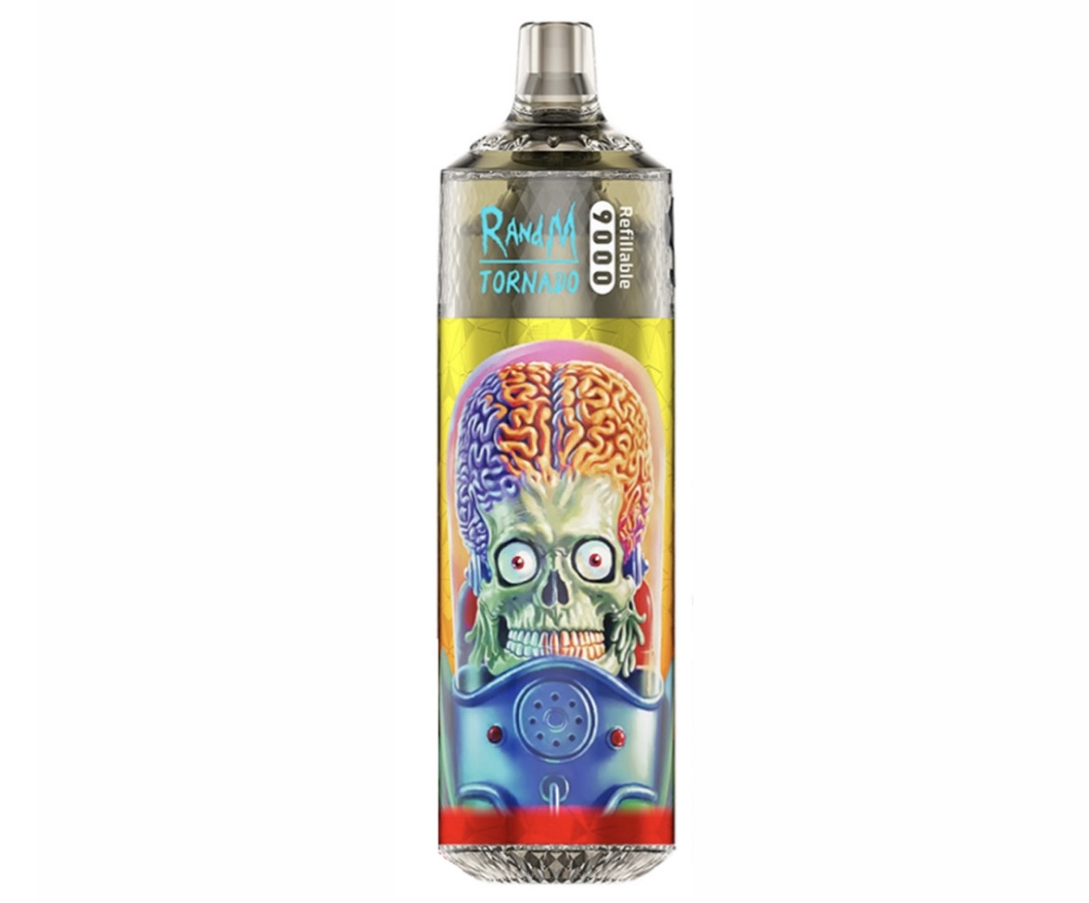RandM Tornado 9000 Refillable Strawberry Pom