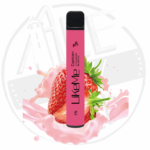 LikeMe Capricorn 2% Nicotine Strawberry Milkshake 600 Bouffées pack de 10