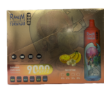 Puff RandM Tornado 9000 2% nicotine Banana Custard Pack de 10