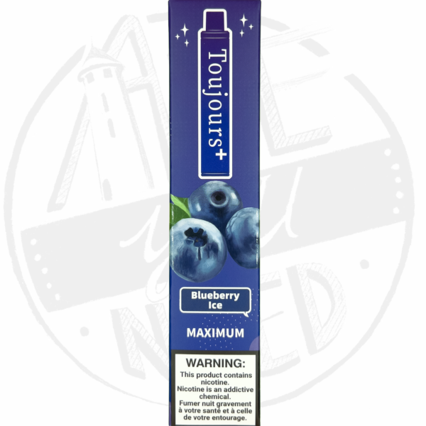 Toujours+ 2% Nicotine Blueberry Ice pack de 10